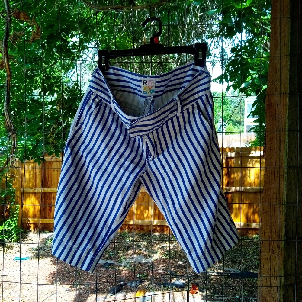 Roxy striped shorts